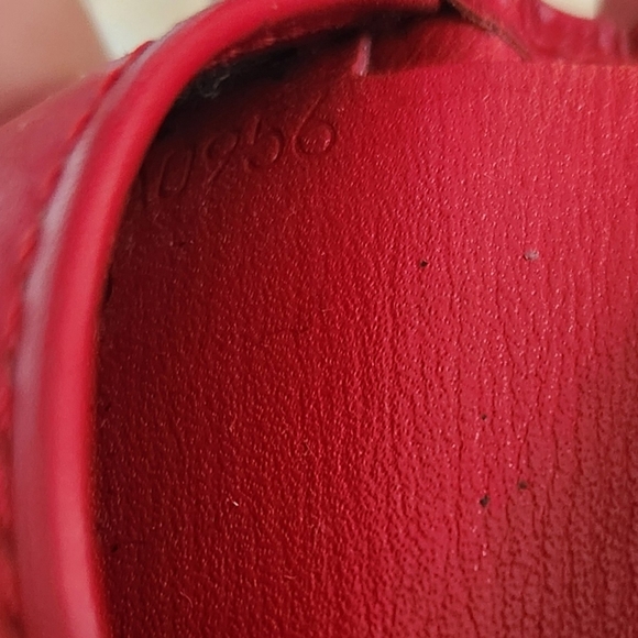 Louis Vuitton Red Epi Bi-fold Wallet - Picture 10 of 10